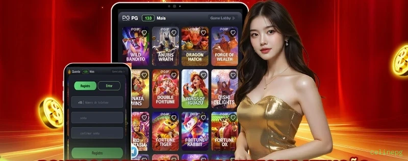 Slots Premium da PG Soft na celinepg